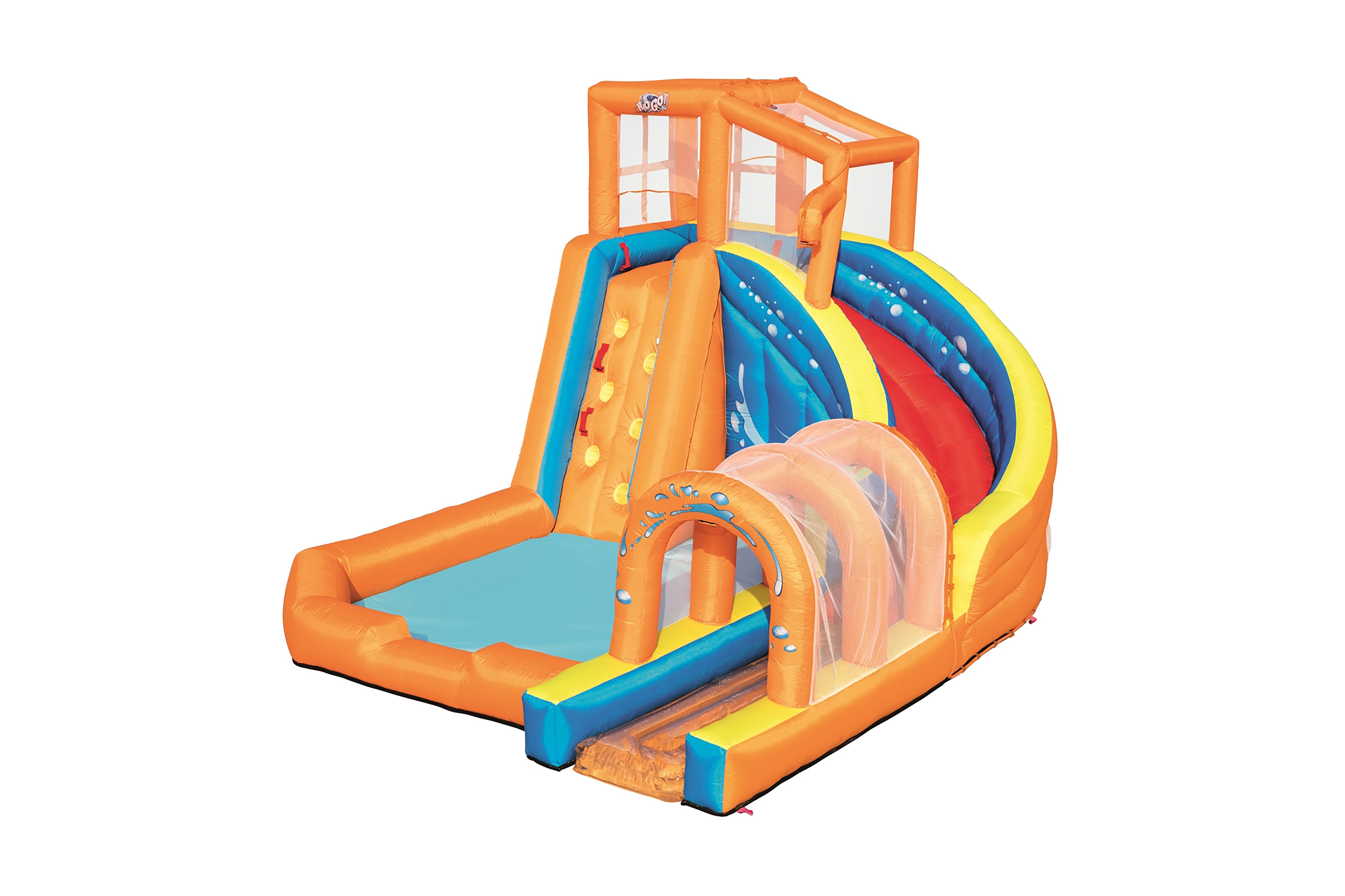 REA/Black Friday H20GO Turbo Splash Water Zone 420x320x260 - Waterslide Flerfärgad Plast ANISHA