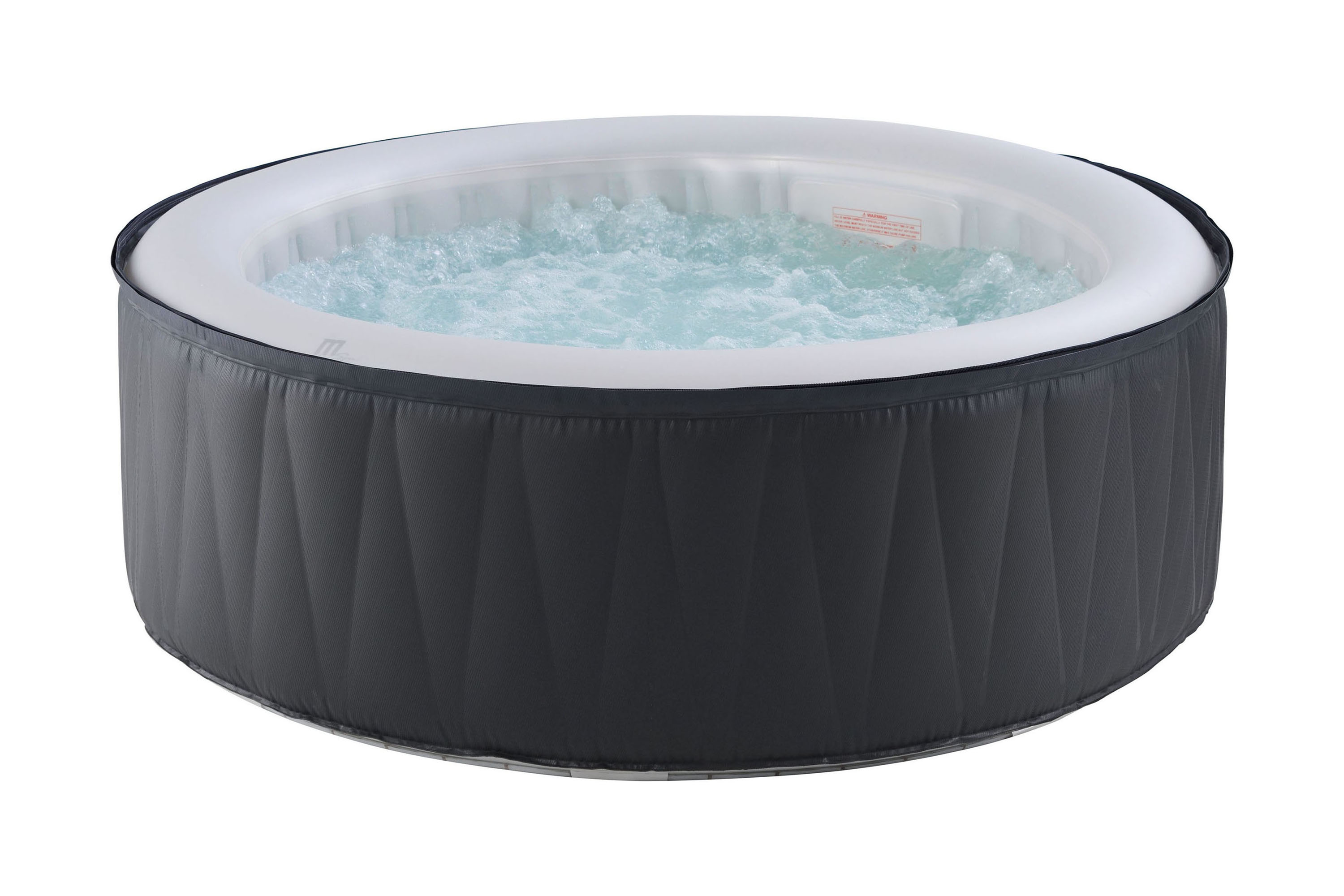 REA/Black Friday Mspa Aurora D-06 Delight 6 pers. - Uppblåsbart spa Grå,Vit Plast M-Spa