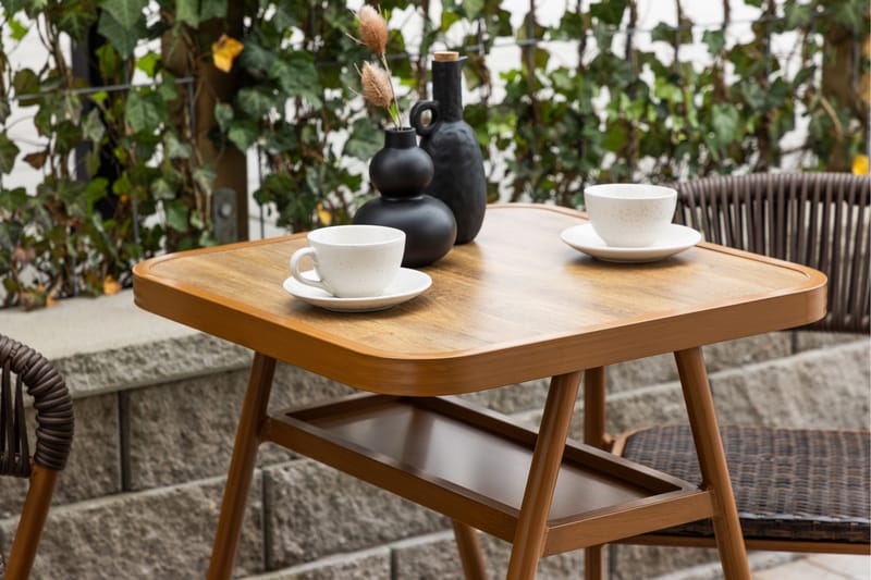 Amadora Balkonggrupp 2-sits Brun - Venture Home - Balkonggrupp & balkongset - Cafeset