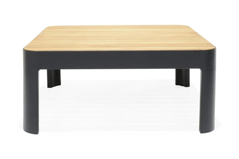 Portals Cafébord 72 cm - Svart/Trä - Loungebord & soffbord utomhus - Utemöbler barn - Balkongbord