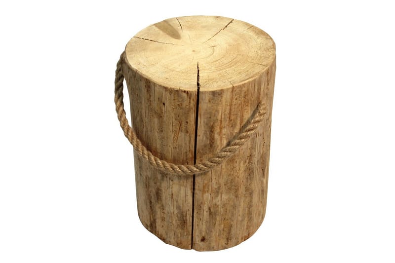 Stubbe EcoFurn Pölkky 45 cm Ø25-35 cm Natur - Utemöbler - Balkong - Balkongmöbler - Balkongstol