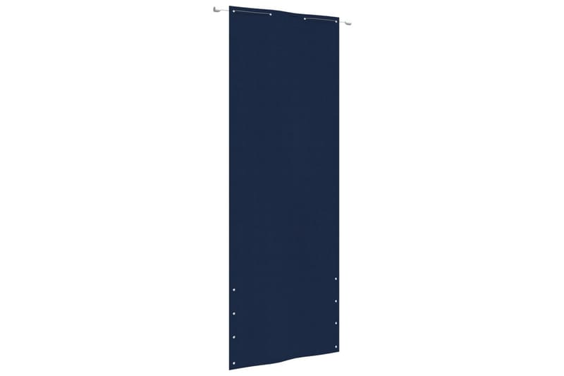 Balkongskärm blå 80x240 cm oxfordtyg - Blå - Balkongskydd & insynsskydd balkong