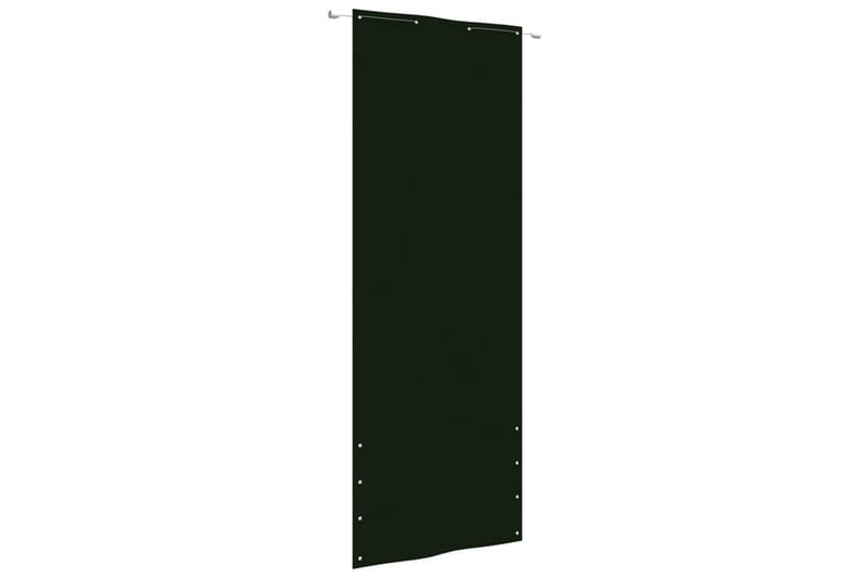 Balkongskärm mörkgrön 80x240 cm oxfordtyg - Mörkgrön - Balkongskydd & insynsskydd balkong