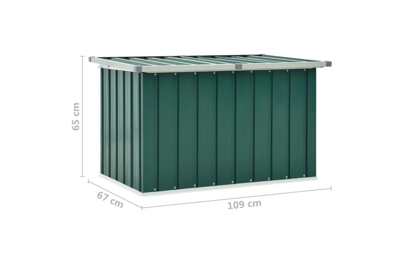 Dynbox grön 109x67x65 cm - Grön - Dynboxar & dynlådor