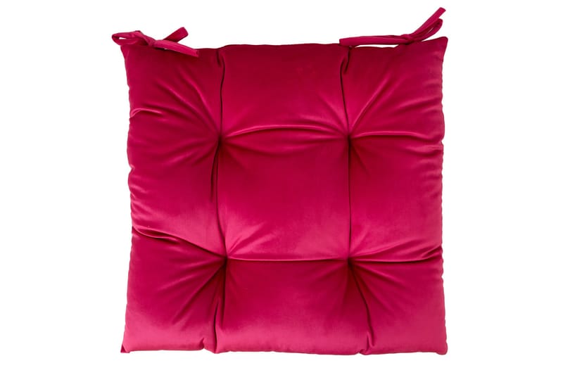 Velvet Sittdyna 40x40 cm Rosa - Utemöbler - Dynor - Sittdynor & ryggdynor utemöbler