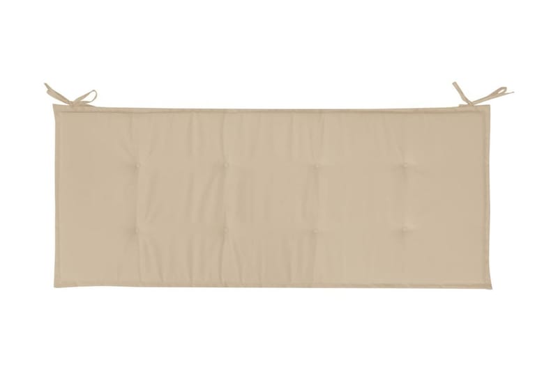 Bänkdyna för trädgården beige 150x50x3 cm - Beige - Soffdynor & bänkdynor utemöbler