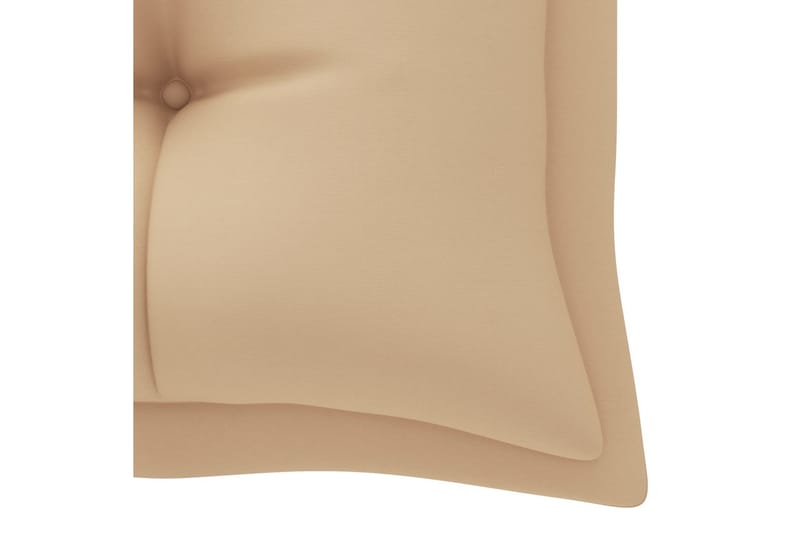 Bänkdyna för trädgården beige 180x50x7 cm tyg - Beige - Soffdynor & bänkdynor utemöbler