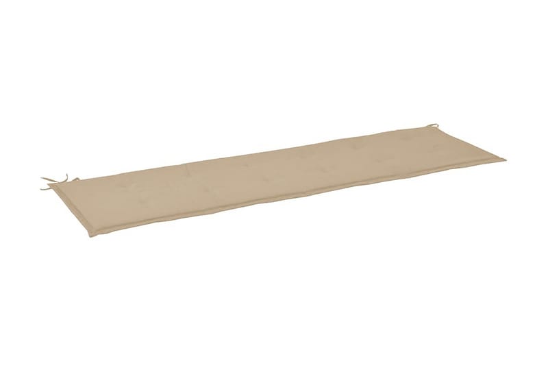 Dyna för trädgårdsbänk beige 180x50x3 cm - Beige - Utemöbler - Dynor - Soffdynor & bänkdynor utemöbler