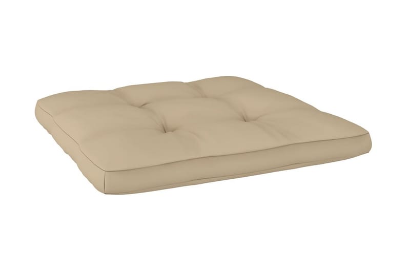 Dynor till pallsoffa 2 st beige - Beige - Soffdynor & bänkdynor utemöbler