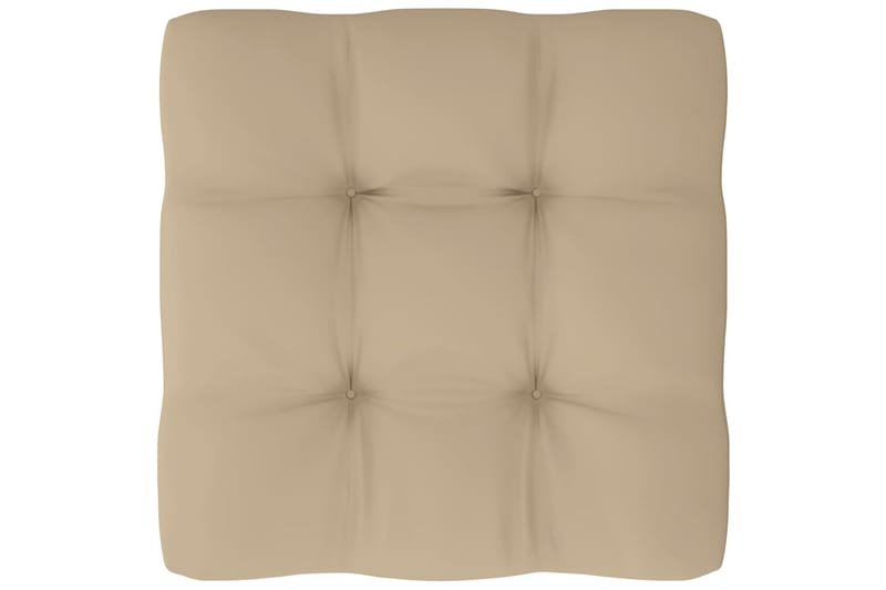 Dynor till pallsoffa 2 st beige - Beige - Soffdynor & bänkdynor utemöbler