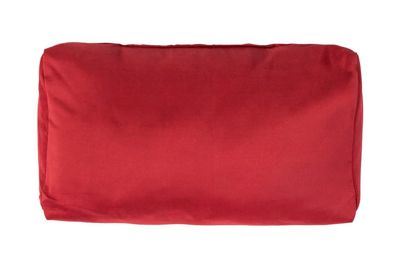 Dynor till pallsoffa 3 st röd polyester - Röd - Soffdynor & bänkdynor utem�öbler