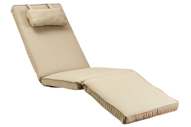 Sunbrella Däckstolsdyna 50 cm - Beige - Utemöbler - Dynor - Solstolsdyna - Dyna däckstol