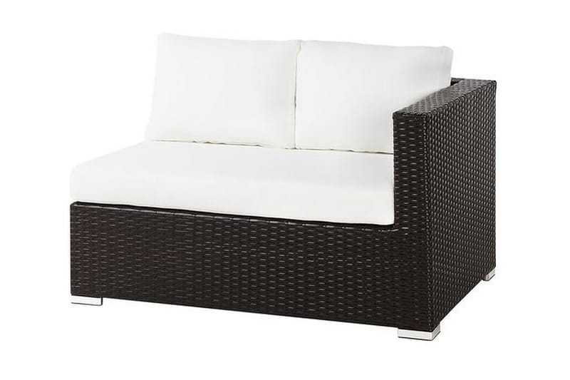 Calizza Loungegrupp Utomhus Konstrotting - Brun - Utemöbler - Loungemöbler - Loungesoffa