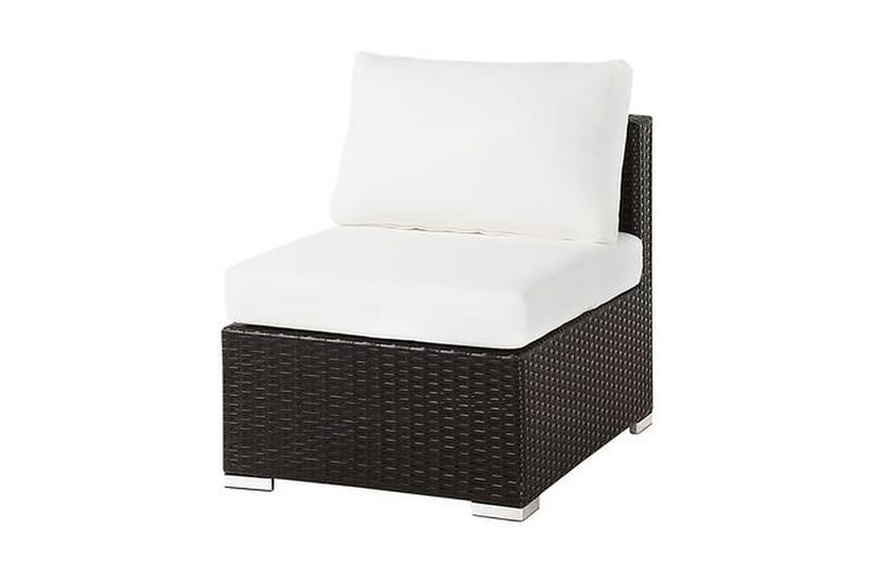 Calizza Loungegrupp Utomhus Konstrotting - Brun - Utemöbler - Loungemöbler - Loungesoffa