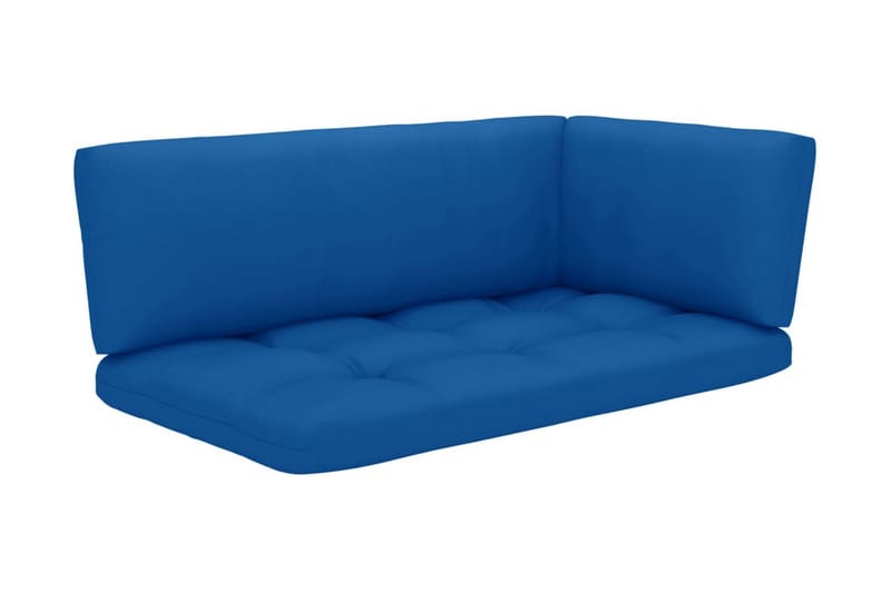 Pallsoffgrupp med dynor 6 delar impregnerad furu - Brun - Loungesoffa - Utesoffa