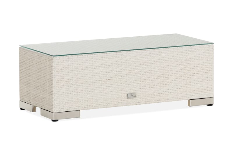 Bahamas Avslut 38x90 cm - Vit - Modulsoffa utomhus