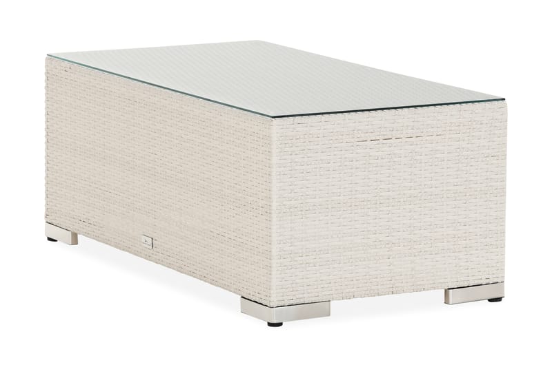 Bahamas Avslut 38x90 cm - Vit - Modulsoffa utomhus