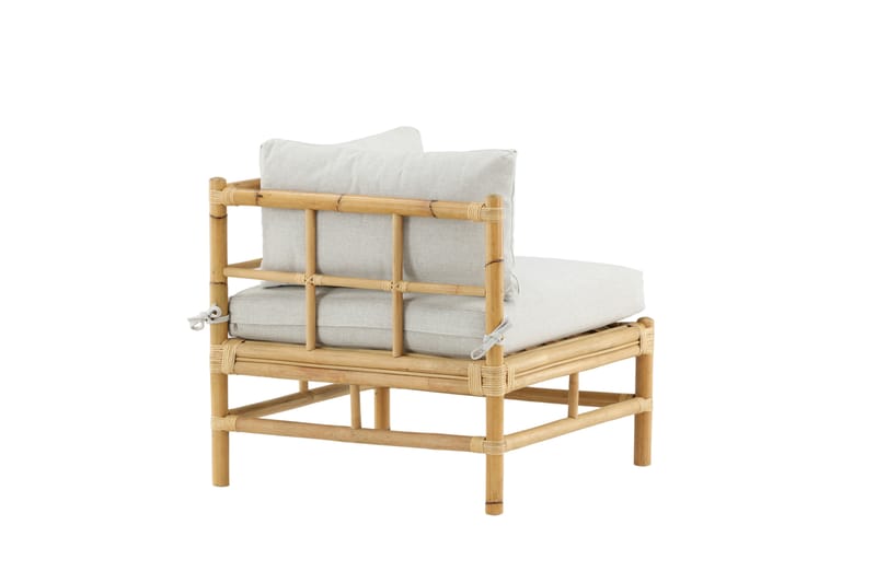 Cane Hörnmodul - Beige - Utemöbler - Loungemöbler - Modulsoffa utomhus - Hörnmodul utesoffa