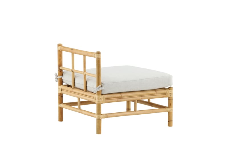 Cane Mittmodul - Beige - Utemöbler - Loungemöbler - Modulsoffa utomhus - Mittmodul utesoffa