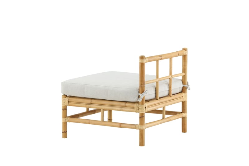 Cane Mittmodul - Beige - Utemöbler - Loungemöbler - Modulsoffa utomhus - Mittmodul utesoffa