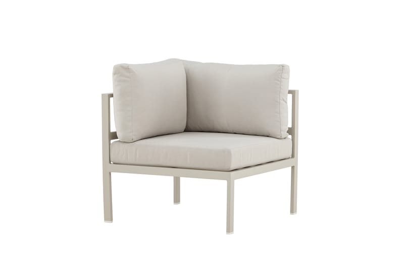 Copacabana Hörnmodul Utomhus - Beige - Utemöbler - Loungemöbler - Modulsoffa utomhus - Hörnmodul utesoffa