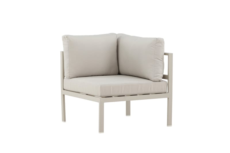 Copacabana Hörnmodul Utomhus - Beige - Utemöbler - Loungemöbler - Modulsoffa utomhus - Hörnmodul utesoffa