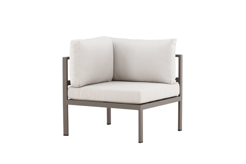 Copacabana Hörnmodul Utomhus - Beige - Utemöbler - Loungemöbler - Modulsoffa utomhus - Hörnmodul utesoffa