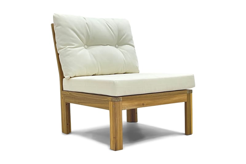 Lindha Mittmodul - Beige - Utemöbler - Loungemöbler - Modulsoffa utomhus