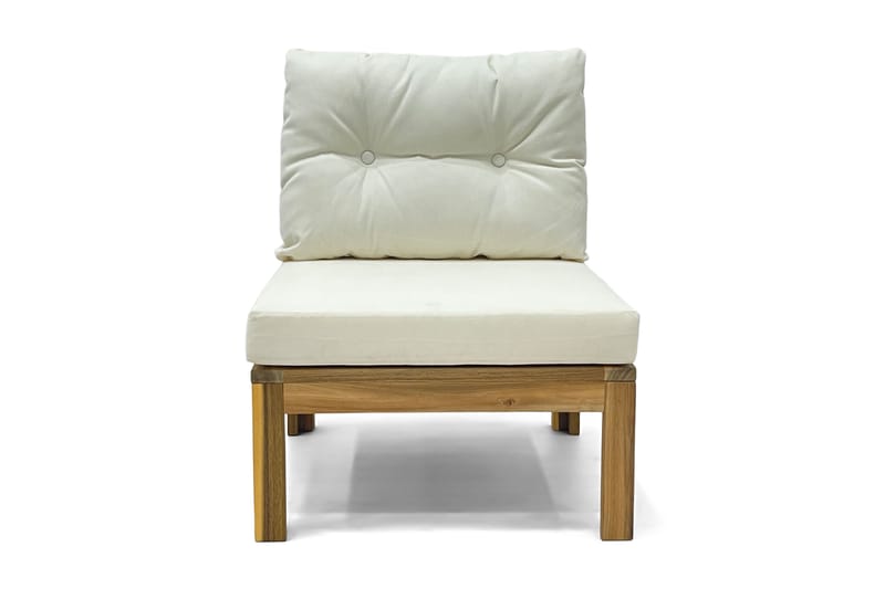 Lindha Mittmodul - Beige - Utemöbler - Loungemöbler - Modulsoffa utomhus