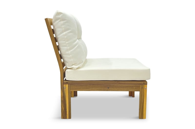 Lindha Mittmodul - Beige - Utemöbler - Loungemöbler - Modulsoffa utomhus