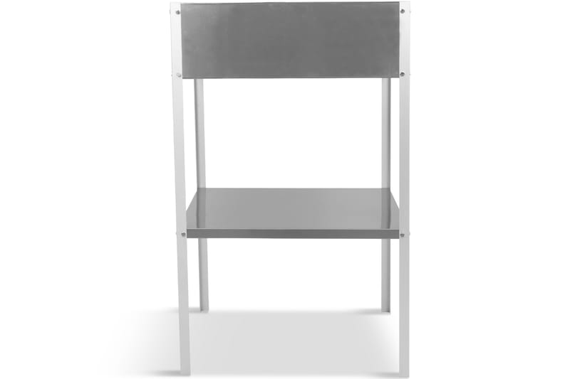 Växthushylla 56x56x92 cm - Silver - Utemöbler - Övrigt utemöbler - Tillbehör utomhus - Hyllor