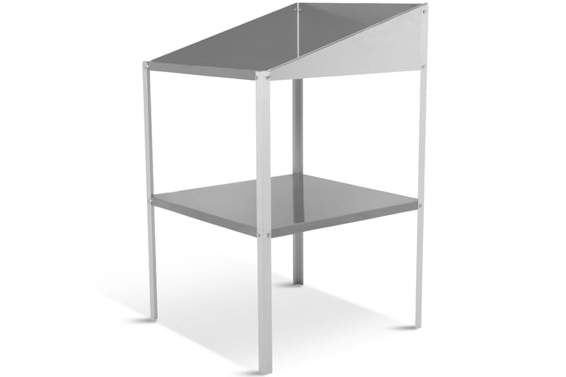 Växthushylla 56x56x92 cm - Silver - Utemöbler - Övrigt utemöbler - Tillbehör utomhus - Hyllor