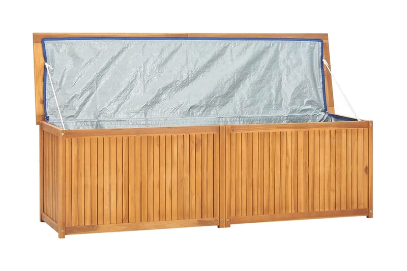 Trädgårdslåda 175x50x53 cm massiv teak - Brun - Blomlåda - Utomhuskrukor