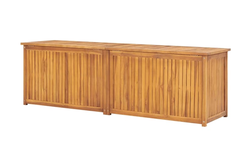 Trädgårdslåda 175x50x53 cm massiv teak - Brun - Blomlåda - Utomhuskrukor