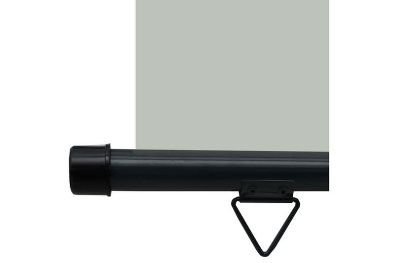 Balkongmarkis 80x250 cm grå - Grå - Fönstermarkis - Markiser - Solskydd fönster