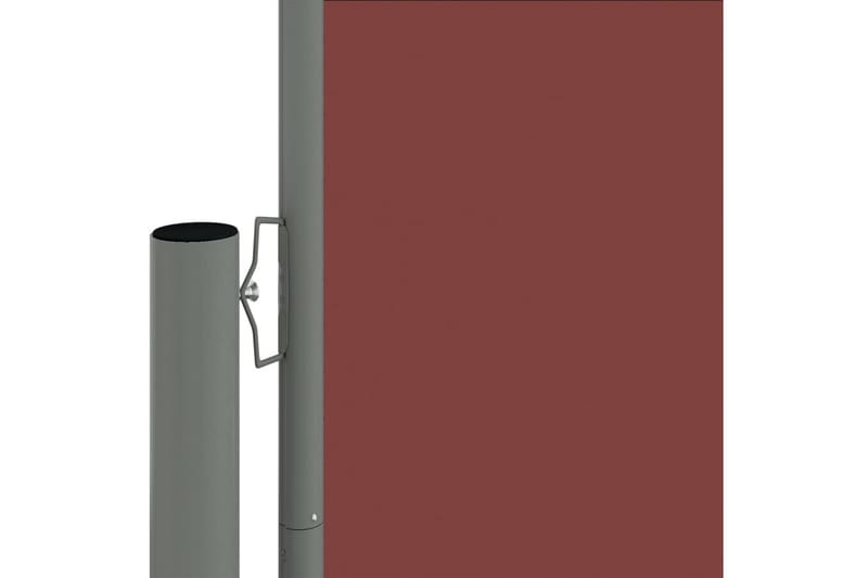 Infällbar sidomarkis brun 140x600 cm - Brun - Balkongmarkis - Markiser - Sidomarkis - Balkongskydd & insynsskydd balkong
