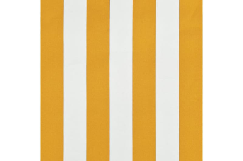 Markis 250x150 cm gul och vit - Flerfärgad - Fönstermarkis - Markiser - Solskydd fönster