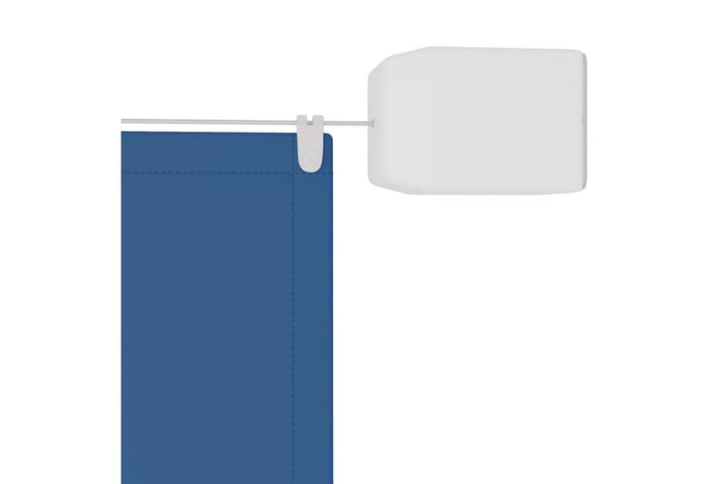 Markis vertikal blå 140x270 cm oxfordtyg - Blå - Fönstermarkis - Markiser - Solskydd fönster