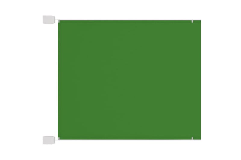 Markis vertikal ljusgrön 140x360 cm oxfordtyg - Grön - Fönstermarkis - Markiser - Solskydd fönster
