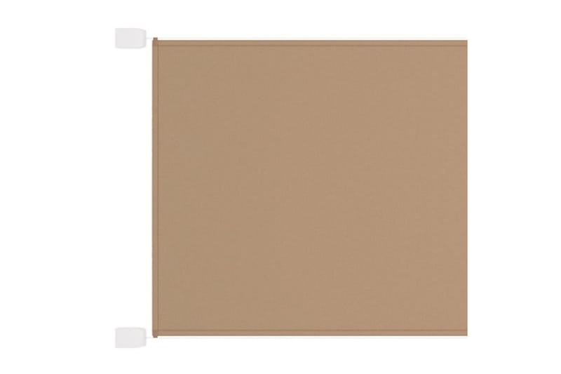 Markis vertikal taupe 180x600 cm oxfordtyg - Taupe - Fönstermarkis - Markiser - Solskydd fönster