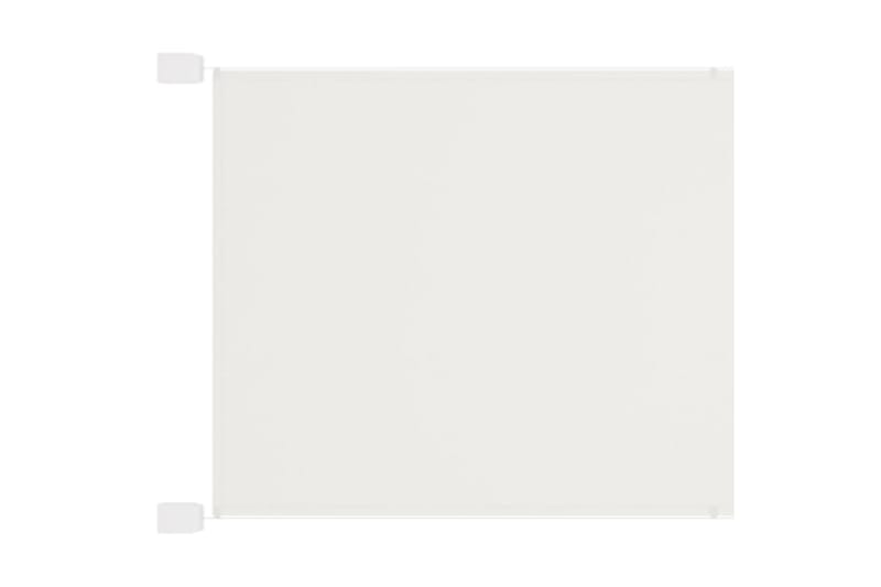 Markis vertikal vit 100x360 cm oxfordtyg - Vit - Fönstermarkis - Markiser - Solskydd fönster