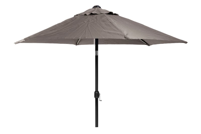 Hillerstorp Parasoll 300 cm ALU Taupe - aluminium och polyester - Parasoll