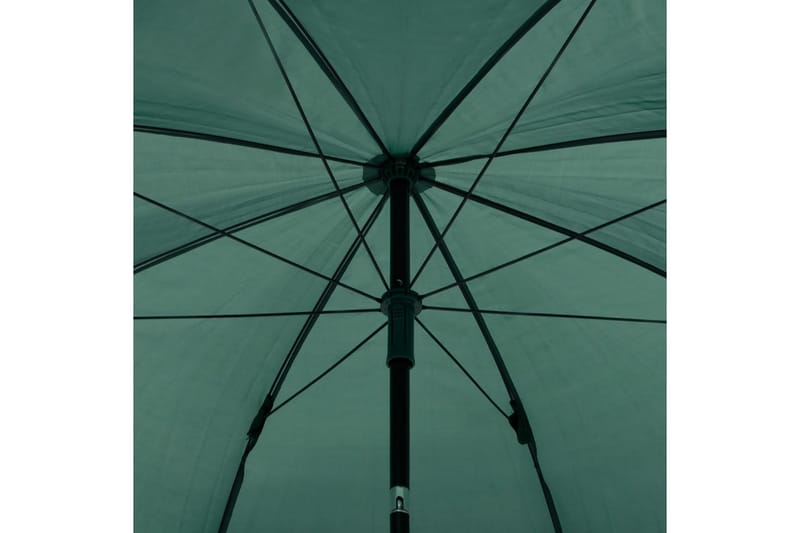 Parasoll för fiske grön 220x193 cm - Grön - Strandparasoll