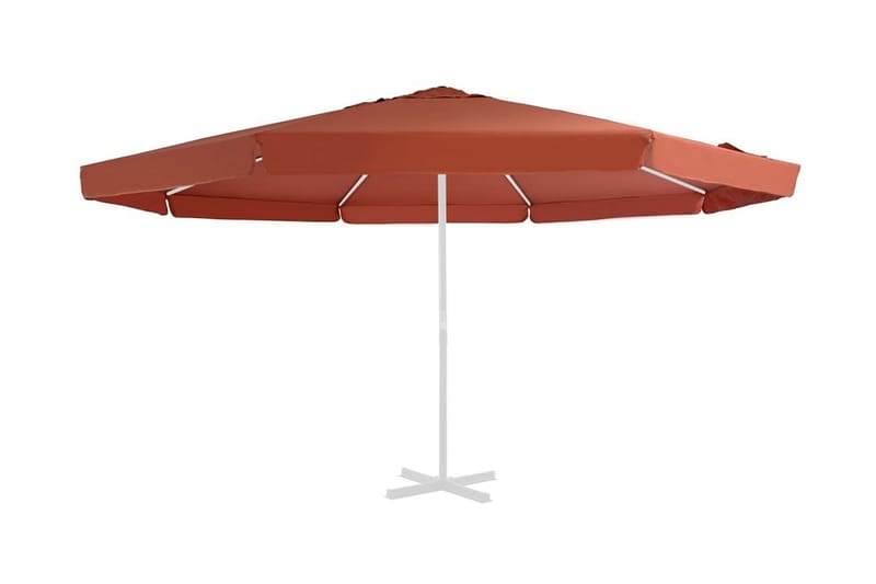 Reservtyg för parasoll terrakotta 500 cm - Brun - Parasoll