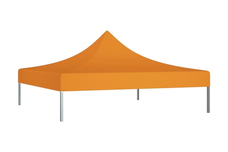 Tak till partytält 2x2 m orange 270 g/m² - Orange - Paviljongtak