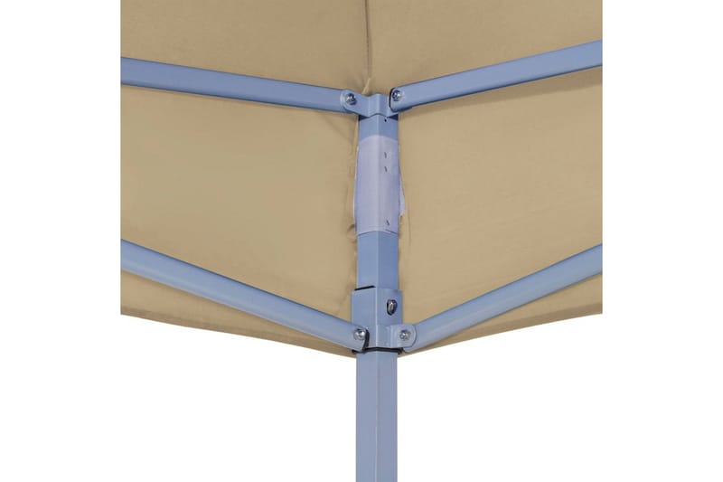 Tak till partytält 2x2 m beige 270 g/m² - Beige - Paviljongtak