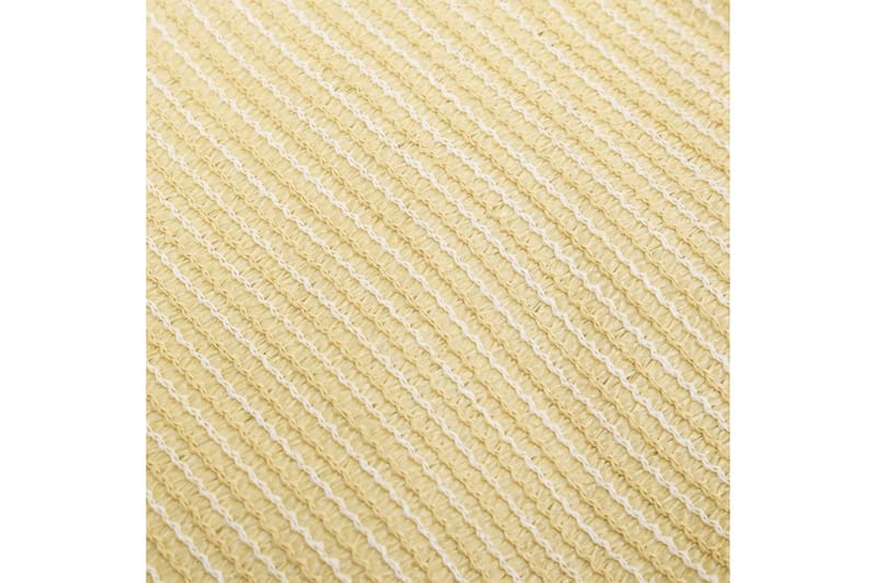 Solsegel 160 g/m² beige 2,5x4,5 m HDPE - Beige - Utemöbler - Solskydd - Solsegel