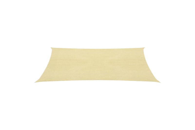 Solsegel 160 g/m² beige 2,5x4,5 m HDPE - Beige - Utemöbler - Solskydd - Solsegel