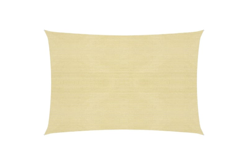 Solsegel 160 g/m² beige 5x7 m HDPE - Beige - Solsegel