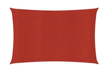 Solsegel 160 g/m² röd 2,5x5 m HDPE